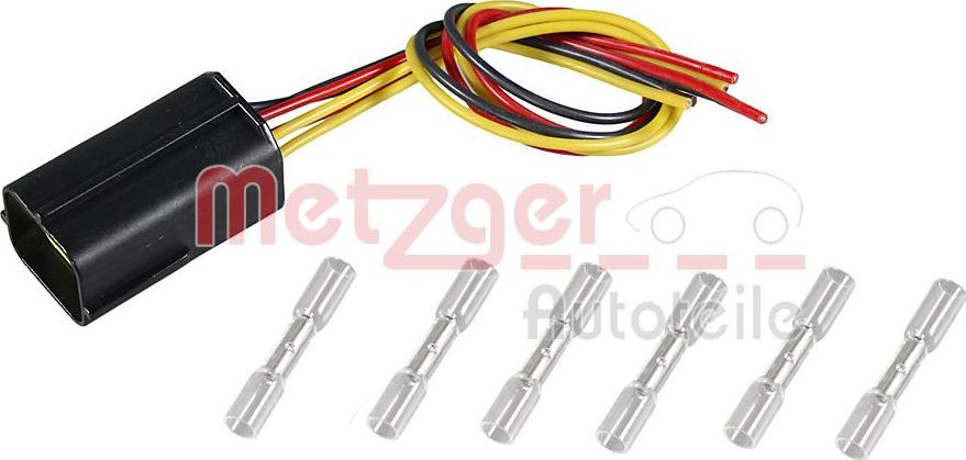 Metzger 2324186 - Ремонтный комплект кабеля, лямбда-зонд autodif.ru