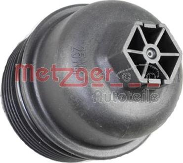 Metzger 2370049 - Крышка, корпус масляного фильтра autodif.ru