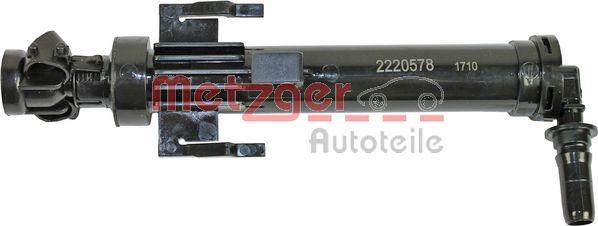 Metzger 2220578 - Распылитель, форсунка, система очистки фар autodif.ru