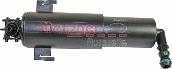 Metzger 2220577 - Распылитель, форсунка, система очистки фар autodif.ru