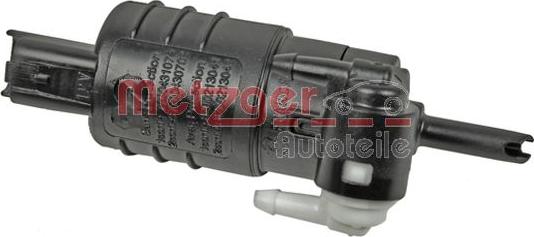Metzger 2220091 - Водяной насос, система очистки окон autodif.ru
