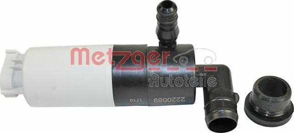 Metzger 2220089 - Водяной насос, система очистки окон autodif.ru