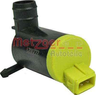 Metzger 2220021 - Водяной насос, система очистки окон autodif.ru