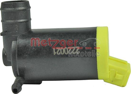 Metzger 2220021 - Водяной насос, система очистки окон autodif.ru
