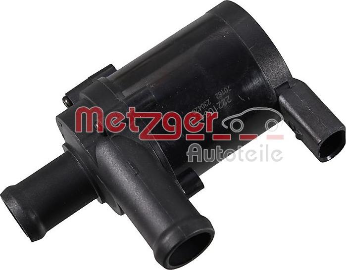 Metzger 2221034 - Дополнительный водяной насос autodif.ru