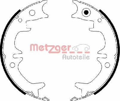 Metzger MG 220 - Комплект тормозов, ручник, парковка autodif.ru