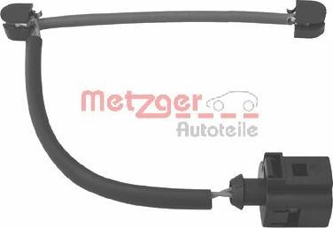 Metzger WK 17-007 - Сигнализатор, износ тормозных колодок autodif.ru