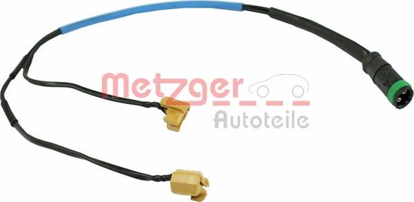 Metzger WK 17-204 - Сигнализатор, износ тормозных колодок autodif.ru