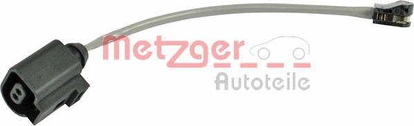 Metzger WK 17-278 - Сигнализатор, износ тормозных колодок autodif.ru