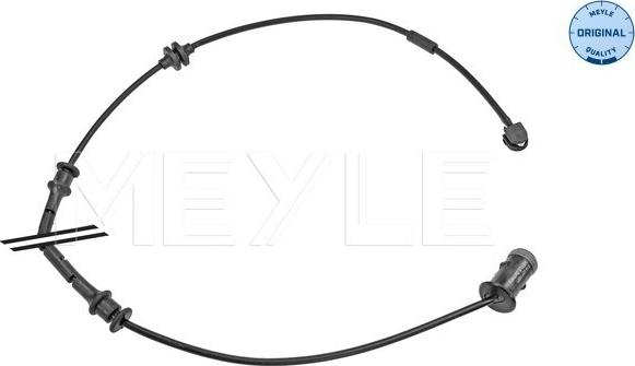 Meyle 614 527 0001 - Сигнализатор, износ тормозных колодок autodif.ru