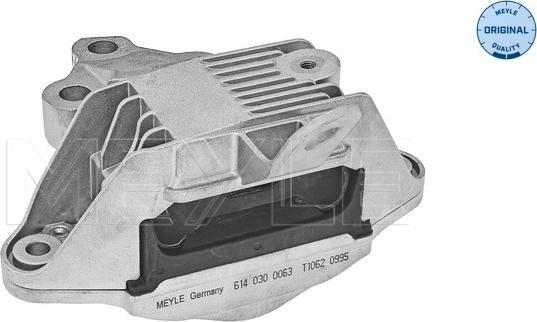 Meyle 614 030 0063 - Подушка, опора, подвеска двигателя autodif.ru