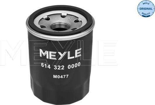 Meyle 614 322 0000 - Масляный фильтр autodif.ru
