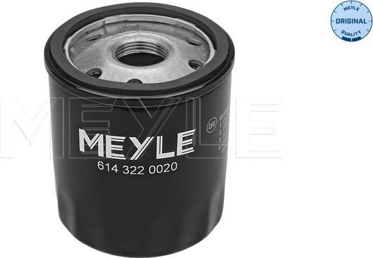 Meyle 614 322 0020 - Масляный фильтр autodif.ru