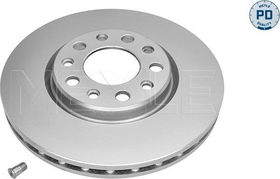 Meyle 15-15 521 0006/PD - Тормозной диск autodif.ru