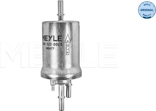 Meyle 100 323 0003 - Топливный фильтр autodif.ru