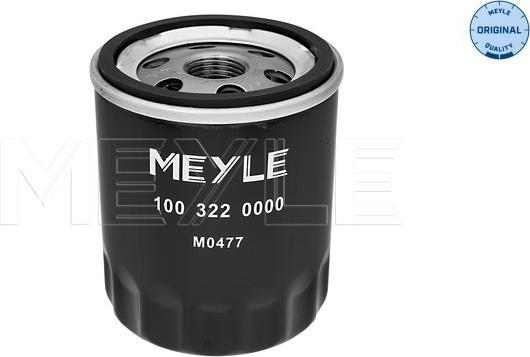 Meyle 100 322 0000 - Масляный фильтр autodif.ru