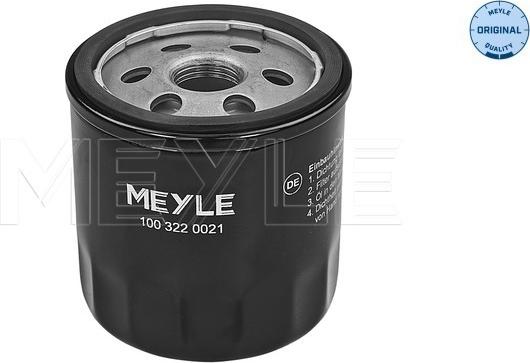 Meyle 100 322 0021 - Масляный фильтр autodif.ru