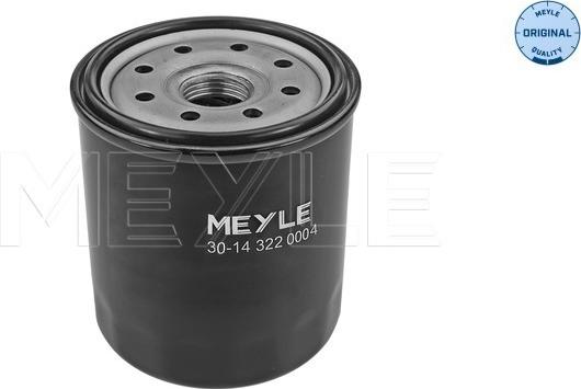 Meyle 30-14 322 0004 - Масляный фильтр autodif.ru