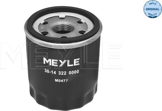 Meyle 30-14 322 0000 - Масляный фильтр autodif.ru