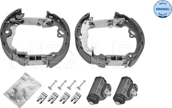 Meyle 714 533 0015 - Комплект тормозных колодок, барабанные autodif.ru