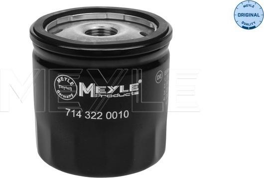 Meyle 714 322 0010 - Масляный фильтр autodif.ru