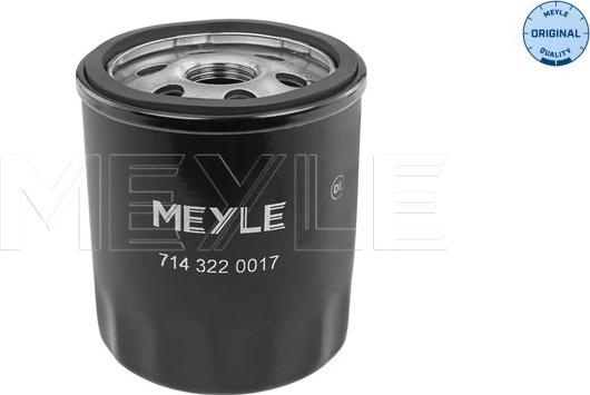 Meyle 714 322 0017 - Масляный фильтр autodif.ru