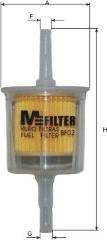 Mfilter BF 02 - Топливный фильтр autodif.ru