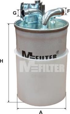 Mfilter DF 692 - Топливный фильтр autodif.ru
