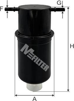 Mfilter DF 3590 - Топливный фильтр autodif.ru