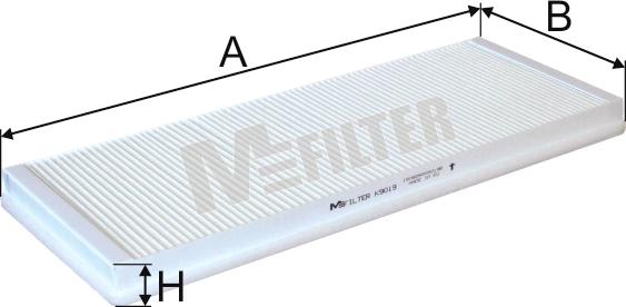 Mfilter K 9019 - Фильтр воздуха в салоне autodif.ru