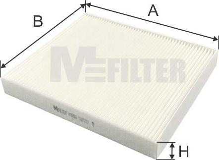 Mfilter K 9200 - Фильтр воздуха в салоне autodif.ru
