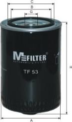 Mfilter TF 53 - Масляный фильтр autodif.ru