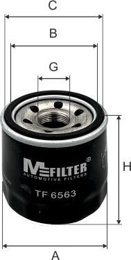 Mfilter TF 6563 - Масляный фильтр autodif.ru