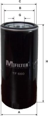 Mfilter TF 660 - Масляный фильтр autodif.ru