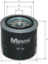 Mfilter TF 34 - Масляный фильтр autodif.ru