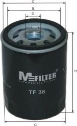 Mfilter TF 38 - Масляный фильтр autodif.ru