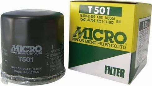 Micro T-501 - Масляный фильтр autodif.ru