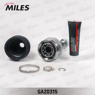 Miles GA20315 - ШРУС наружный NISSAN PRIMERA 1.6/2.0 90-96 (с ABS) (GKN 301988) GA20315 autodif.ru
