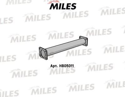 Miles HB05011 - HB05011 MILES Труба соединительная (вставка вместо катализатора) autodif.ru