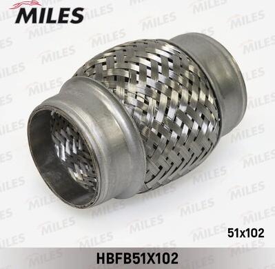 Miles HBFB51X102 - Труба гофрированная с внутр. плетением 51102 51102 autodif.ru