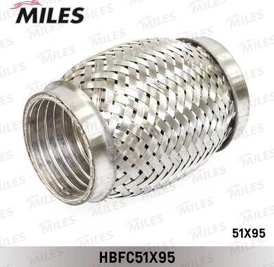 Miles HBFC51X95 - Гофрированная труба, выхлопная система autodif.ru