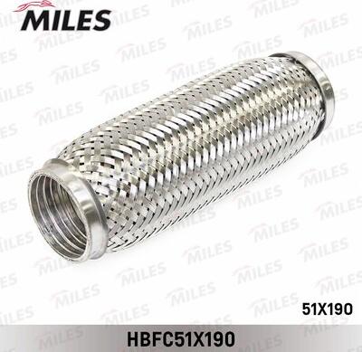 Miles HBFC51X190 - Гофрированная труба, выхлопная система autodif.ru