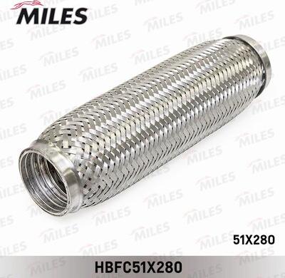 Miles HBFC51X280 - Гофрированная труба, выхлопная система autodif.ru