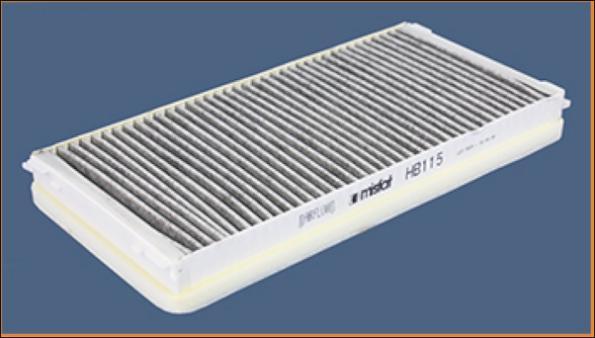 MISFAT HB115C - Фильтр воздуха в салоне autodif.ru