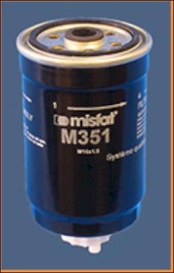 MISFAT M351 - Топливный фильтр autodif.ru