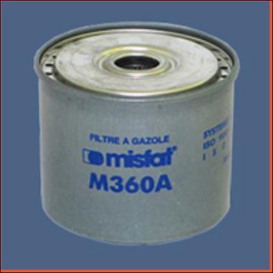 MISFAT M360A - Топливный фильтр autodif.ru