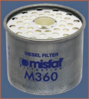 MISFAT M360 - Топливный фильтр autodif.ru