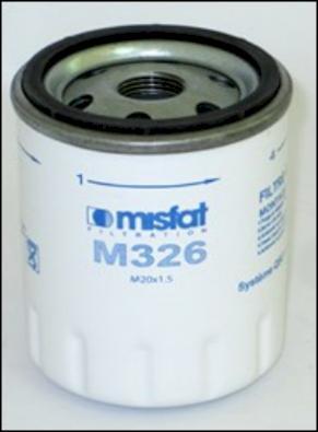 MISFAT M326 - Топливный фильтр autodif.ru