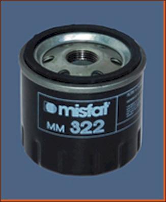 MISFAT MM322 - Топливный фильтр autodif.ru