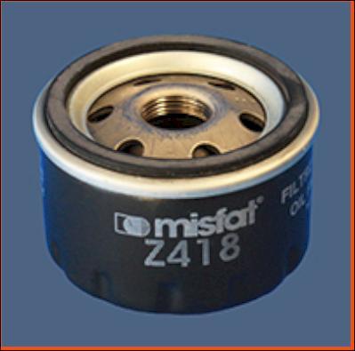 MISFAT Z418 - Масляный фильтр autodif.ru